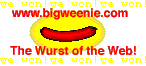 We Won the BigWeenie's Wurst of the Web Award!